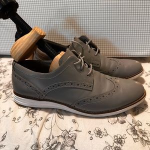 Grey Cole Haan Oxfords Zerogrand